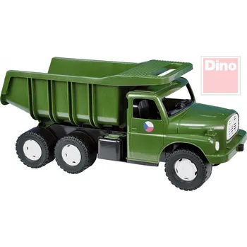 Dětské zboží DINO Tatra auto nákladní T148 khaki vojenské SKLÁPĚCÍ KORBA na písek 645035
