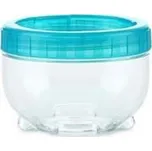 Dóza na potraviny INTERLOCK 0,15 l tyrkysová/čirá