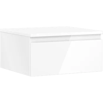 Koupelnový nábytek Mexen Orio koupelnová skříňka pod umyvadlo 50 cm s deskou, 1 zásuvka, bílý lesk - 91A10-05023-1-BFC00 Koupelnové skříňky