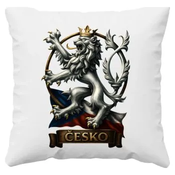 Žertovný předmět Česko - Český Lev - polštář s potiskem- Tričkový.cz