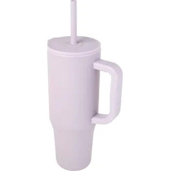 Termohrnek 900ml termohrnek Brady s certifikací RCS a silikonovým brčkem - Šeříková