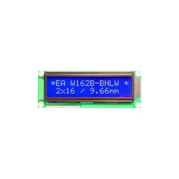 Zobrazovač LCD alfanumerický STN Negative 16x2 modrá LED