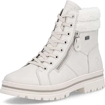 Dámské kozačky Rieker Dámská kotníková obuv REMONTE D2U74-80 béžová W5 36