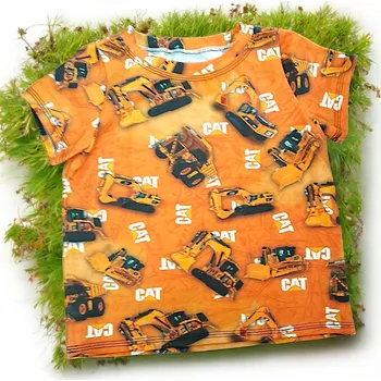Klučičí tričko bagry a náklaďáky Klučičí tričko