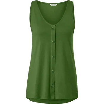 682028 - Tchibo - Top s knoflíkovou légou - pro ženy - vel. XL 48/50 - barva: zelená