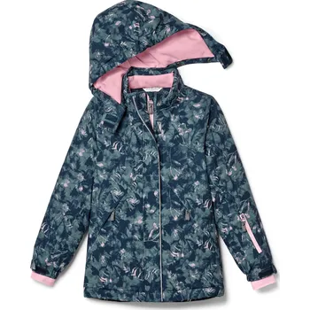 684695 - Tchibo - Dětská lyžařská bunda - pro dívky - vel. 158/164 - barva: modrá/s potiskem