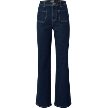 Dámské džíny 697906 - Tchibo - Džíny flared – Fit »Cara« - pro ženy - vel. 36 - barva: modrá