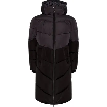 Dámský kabát 674112 - Tchibo - Prošívaný kabát s kapucí - pro ženy - vel. 34 - barva: černá