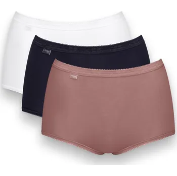 Dámské oblečení 714348 - Maxi kalhotky sloggi Basic+ Maxi C3P - pro ženy - vel. 38 - barva: vícebarevná