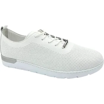 Dámské polobotky LOOKE dámské polobotky bílé kožené | L1162 03 GAELLE Velikost: 40