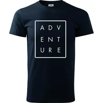 Adventure obdelník - Triko extra velké (5-8XL) - 6XL ( Námořní modrá (velmi tmavá - téměř černá) )