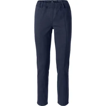 Dámské kalhoty 651036 - Tchibo - Keprové kalhoty s pohodlným pasem - pro ženy - vel. 42 - barva: modrá