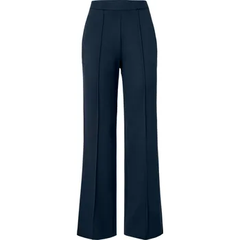 Dámské kalhoty 689569 - Tchibo - Žerzejové kalhoty s prošitím - pro ženy - vel. 38 - barva: modrá