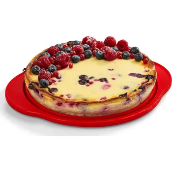 Nádoba na pečení 701464 - Tchibo - Rozkládací forma na koláč - barva: červená