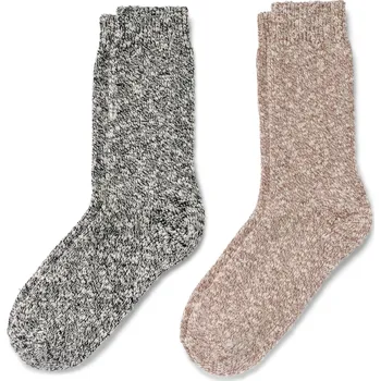 Pánské ponožky 690320 - Tchibo - Pletené ponožky - pro ženy - vel. 39-42 - barva: modrá