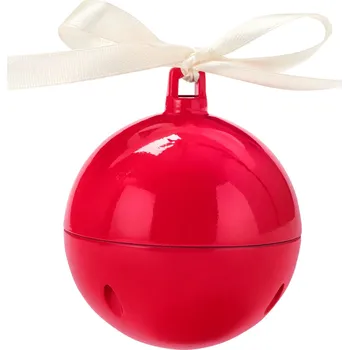 Vánoční ozdoba 689105 - Tchibo - Zpívající vánoční ozdoba - barva: červená