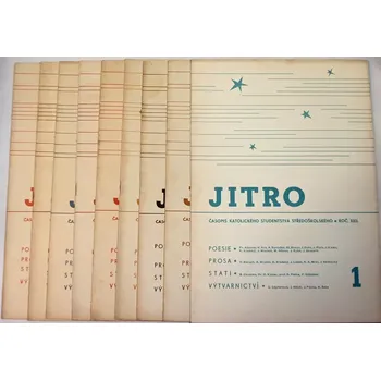 Časopis Jitro č. 1-10/1940, ročník XXII.