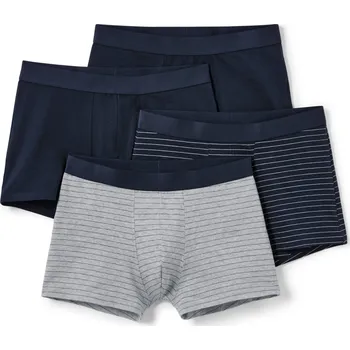 Pánské spodní prádlo 690972 - Tchibo - Boxerky - pro muže - vel. 4XL/10 - barva: modrá/s proužky