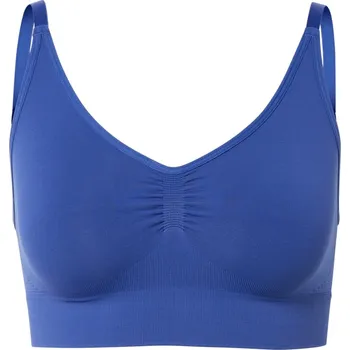 Podprsenka 695543 - Tchibo - Bezešvá sportovní podprsenka - pro ženy - vel. S 36/38 - barva: modrá