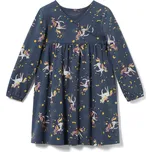 683635 - Tchibo - Dívčí žerzejové šaty - pro miminko - vel. 86/92 - barva: modrá