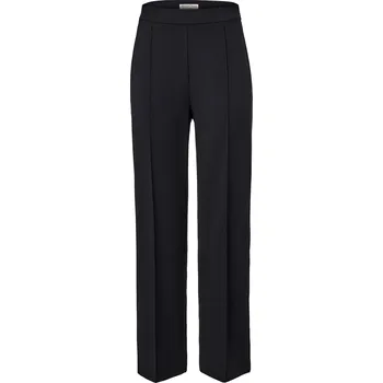 Dámské kalhoty 646154 - Žerzejové kalhoty s puky - pro ženy - vel. M 40/42 - barva: černá