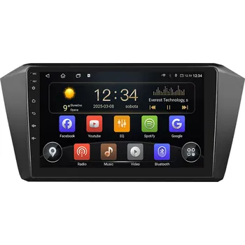 Autorádio B503 Isudar 2DIN autorádio T72-IEV80 Android, Volkswagen Passat B8