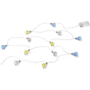 Vánoce 682458 - Tchibo - Světelný řetěz LED - barva: modrá