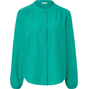 680017 - Tchibo - Halenka s výšivkou - pro ženy - vel. 36 - barva: zelená