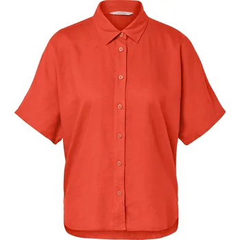 704934 - Tchibo - Lněná halenka - pro ženy - vel. 42 - barva: oranžová