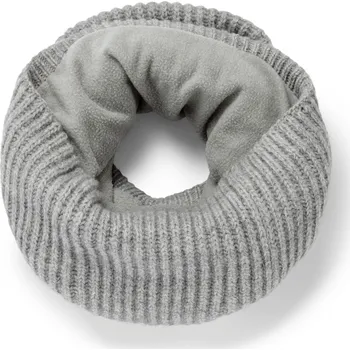 Šála 673923 - Tchibo - Pletená kruhová šála - barva: šedá