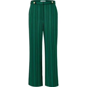 Dámské kalhoty 643489 - Tchibo - Pruhované kalhoty - pro ženy - vel. 36 - barva: černá/s proužky