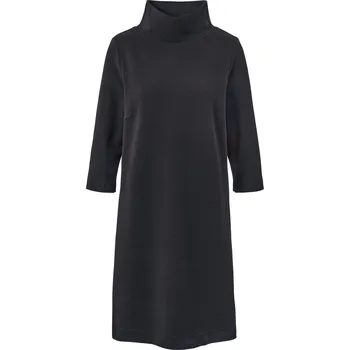 Dámské šaty 670967 - Tchibo - Teplákové šaty s 3/4 rukávem - pro ženy - vel. S 36/38 - barva: černá