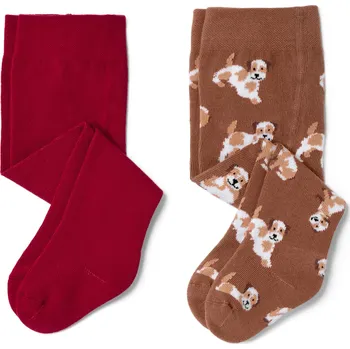 668264 - Tchibo - Dětské punčocháče - pro ženy - vel. 86/92 - barva: červená