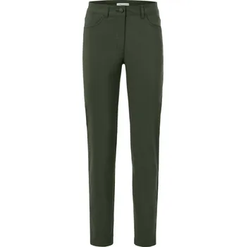 Dámské kalhoty 694211 - Tchibo - Bengalínové kalhoty - pro ženy - vel. 46 - barva: zelená