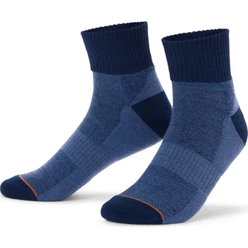 Pánské ponožky 707628 - Tchibo - Krátké trekingové ponožky s vlnou merino - pro ženy - vel. 39-42 - barva: fialová