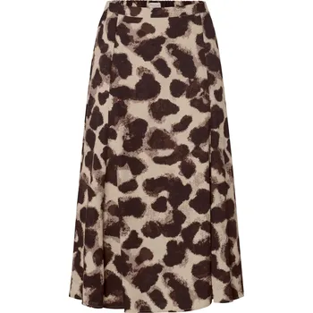 Dámská sukně 693164 - Tchibo - Midi sukně s potiskem - pro ženy - vel. 40 - barva: černá/s potiskem