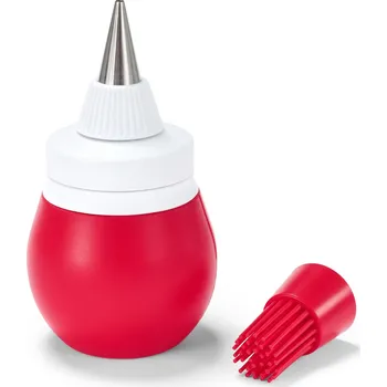 690377 - Tchibo - Zdobicí láhev 2 v 1 - barva: červená