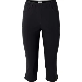 Dámské kalhoty 703745 - Tchibo - 3/4 bengalínové kalhoty - pro ženy - vel. 40 - barva: černá