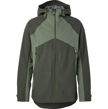 Pánská softshellová bunda 695860 - Tchibo - Třívrstvá outdoorová bunda - pro muže - vel. XXL 60/62 - barva: zelená