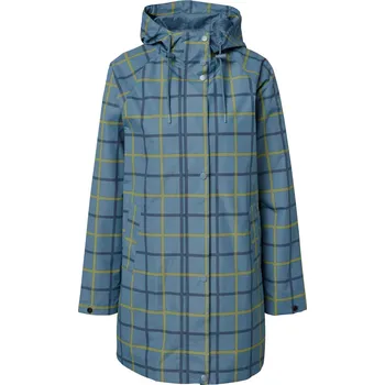 Pánská větrovka 695969 - Tchibo - Bunda do deště - pro ženy - vel. 38 - barva: modrá/kostkovaný