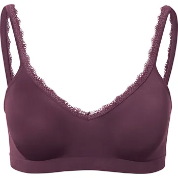 Podprsenka 682649 - Tchibo - Bezešvá měkká podprsenka - barva: fialová