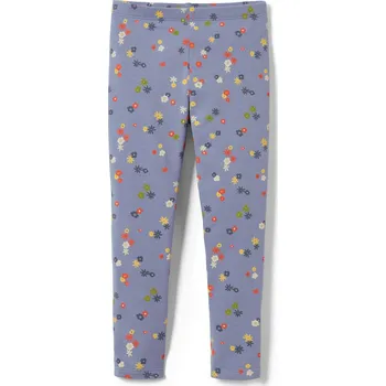 Dívčí legíny 656908 - Tchibo - Kojenecké a batolecí legíny - pro dívky - vel. 122/128 - barva: fialová/květovaný