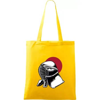 Japan culture - šerm - Taška bavlněná - 42 x 38 cm ( Žlutá )