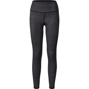 660533 - Tchibo - Oboustranné sportovní legíny - pro ženy - vel. M 40/42 - barva: černá/s potiskem