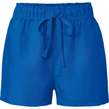 Dámské kraťasy 682749 - Tchibo - Lněné šortky - pro ženy - vel. 38 - barva: modrá