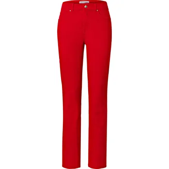 Dámské oblečení 643293 - Tchibo - Barevné džíny - pro ženy - vel. 40 - barva: červená