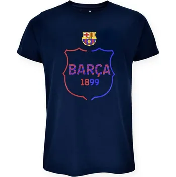 FC BARCELONA Tričko s motivem fanoušků FC Barcelona 2025-26 M MODRÁ