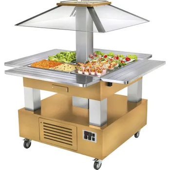 Vinotéka Roller Grill Salátový bar centrální chladící SBC 40 F - světlý dub