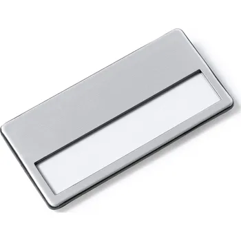 Identifikační odznak s hliníkovou přední stranou