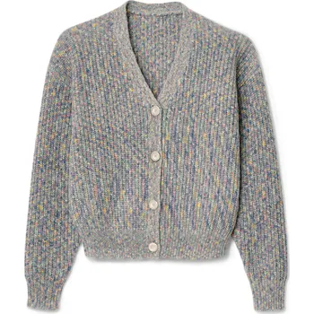 687954 - Tchibo - Dětský pletený kabátek s vlnou - pro dívky - vel. 170/176 - barva: modrá